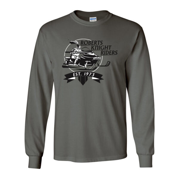 Gildan - Ultra Cotton Long Sleeve T-Shirt - Printed Logo Thumbnail