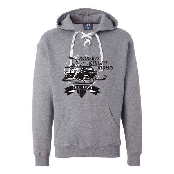 J. America - Sport Lace Hooded Sweatshirt - Printed Logo Thumbnail