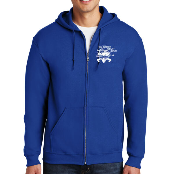 Gildan® - Heavy Blend™ Full-Zip Hooded Sweatshirt - Printed Logo Thumbnail