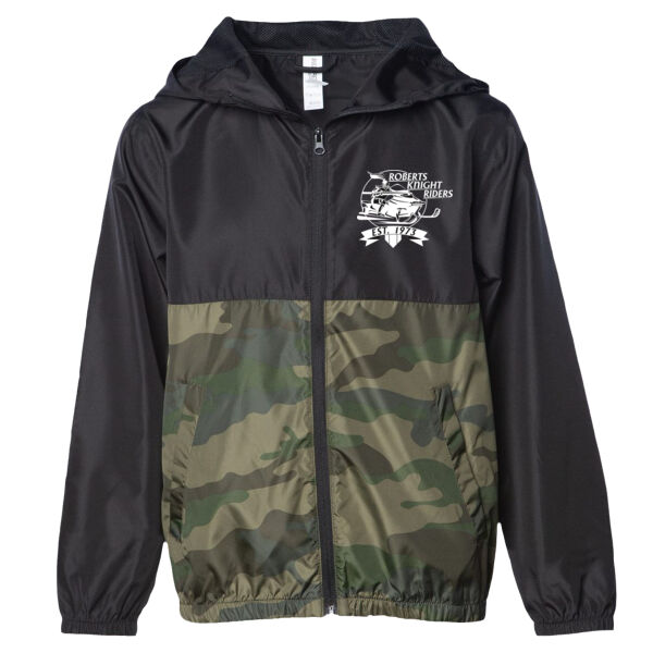 Independent Trading Co. - Youth Lightweight Windbreaker Full-Zip Jacket - Embroidered Logo Thumbnail