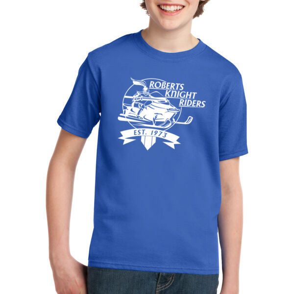 Port & Company® Youth Essential Tee - Printed Logo Thumbnail