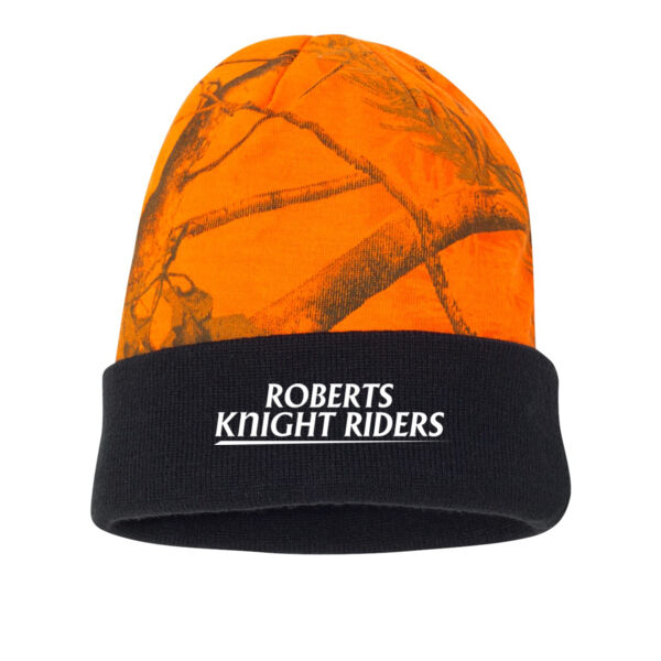 Kati - 12" Camo Knit Beanie - Embroidered Logo Thumbnail