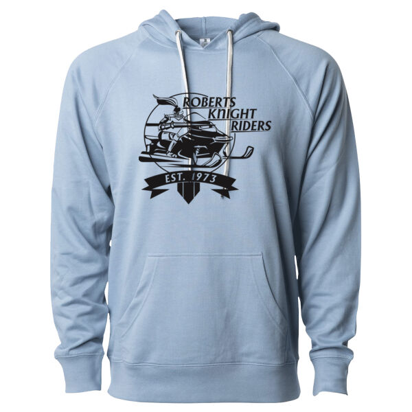 Independent Trading Co. - Icon Unisex Lightweight Loopback Terry Hooded Sweatshirt - Printed Logo Thumbnail