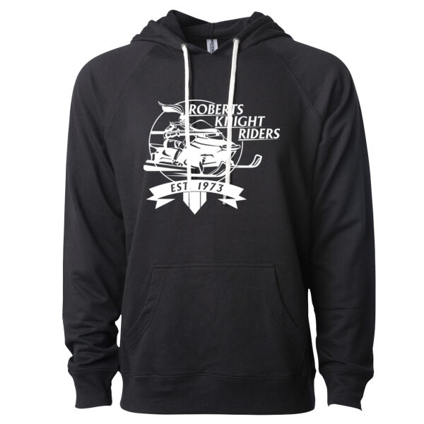 Independent Trading Co. - Icon Unisex Lightweight Loopback Terry Hooded Sweatshirt - Printed Logo Thumbnail