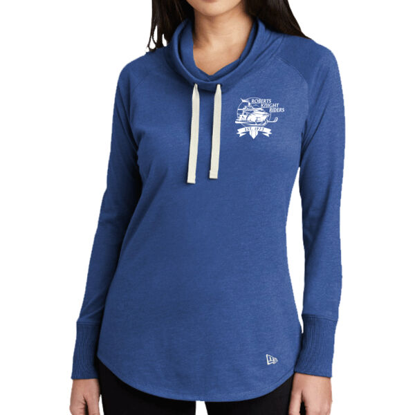 New Era ® Ladies Sueded Cotton Blend Cowl Tee - Printed Logo Thumbnail