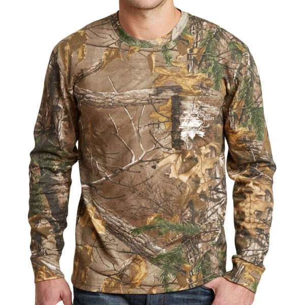 Russell Outdoors™ Realtree® Long Sleeve Explorer T-Shirt with Pocket - Printed Logo Thumbnail
