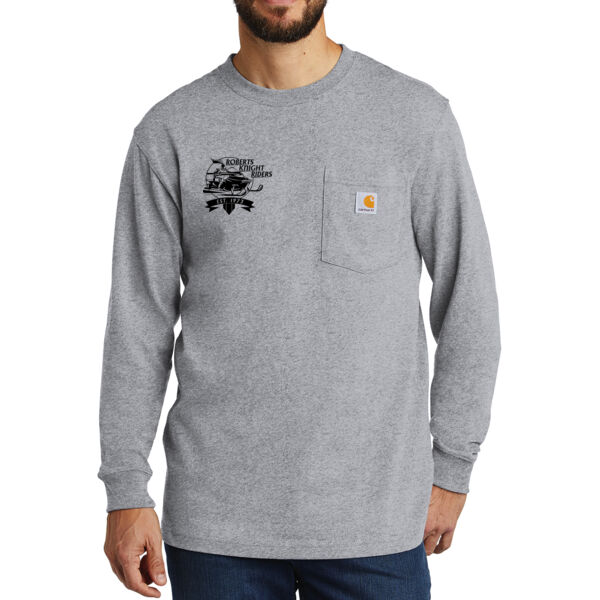 Carhartt ® Workwear Pocket Long Sleeve T-Shirt - Printed Logo Thumbnail