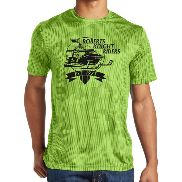 Sport-Tek® CamoHex Tee - Printed Logo Thumbnail