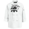 Eight Knot Button Chef Coat with Thermometer Pocket Thumbnail