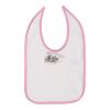 Infant Contrast Trim Premium Jersey Bib Thumbnail